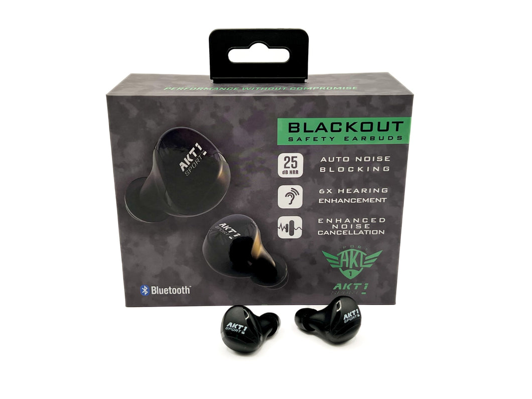 Blackout TWS Earbuds with Bluetooth and Enhanced Noise Cancellation