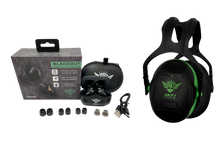 Load image into Gallery viewer, Blackout Bluetooth Earbuds + FREE PASSIVE EARMUFF
