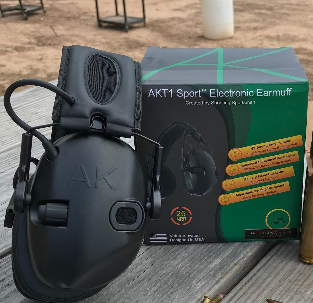 AK Premium Electronic Earmuff - OPEN BOX