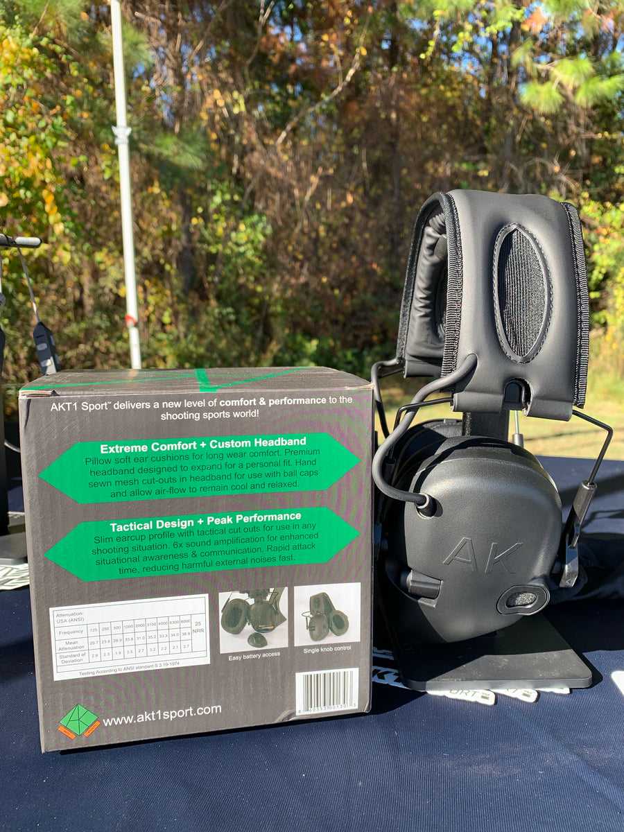 AK Premium Electronic Earmuff OPEN BOX AKT1 Sport, LLC.